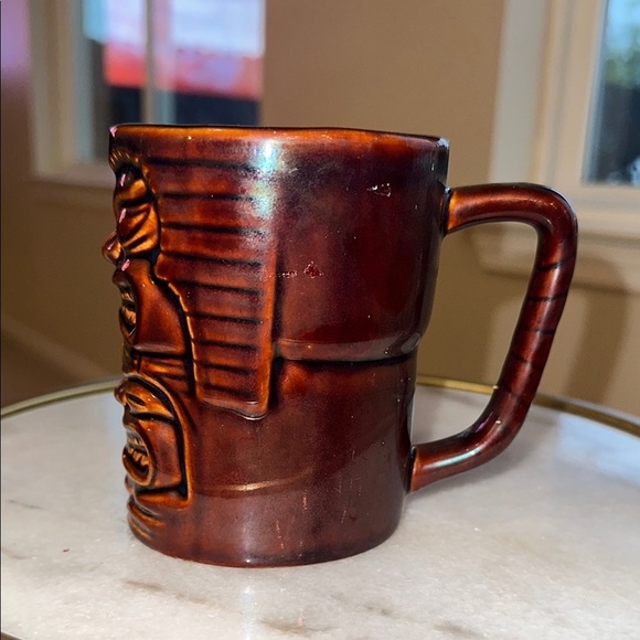 Tiki Face Ceramic Mug - Picture 2 of 7